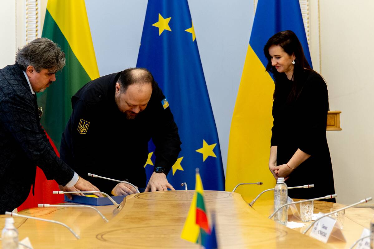 Premjerės vizitas Ukrainoje
