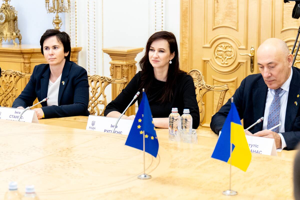 Premjerės vizitas Ukrainoje