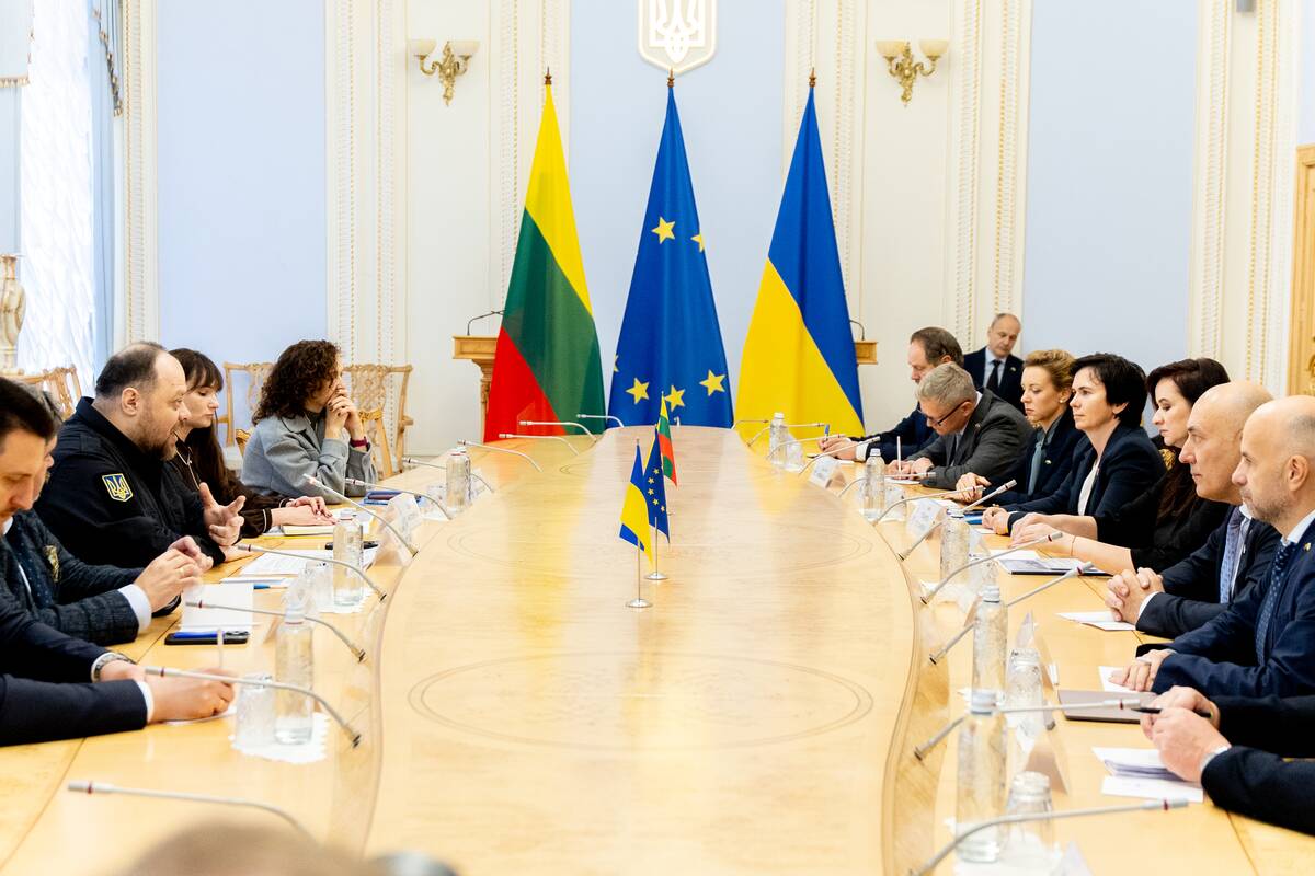 Premjerės vizitas Ukrainoje