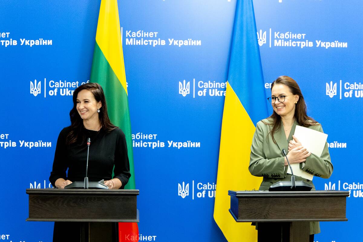 Premjerės vizitas Ukrainoje