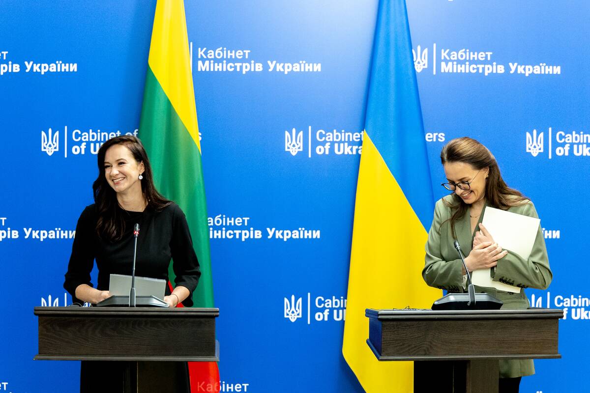Premjerės vizitas Ukrainoje