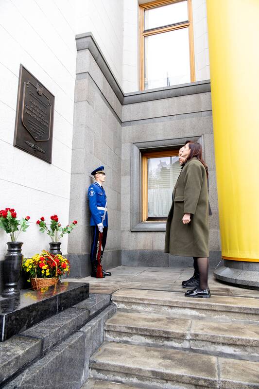 Premjerės vizitas Ukrainoje