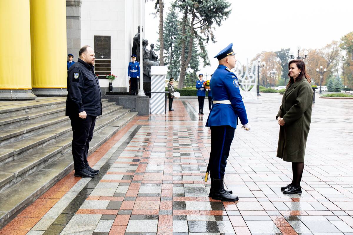 Premjerės vizitas Ukrainoje