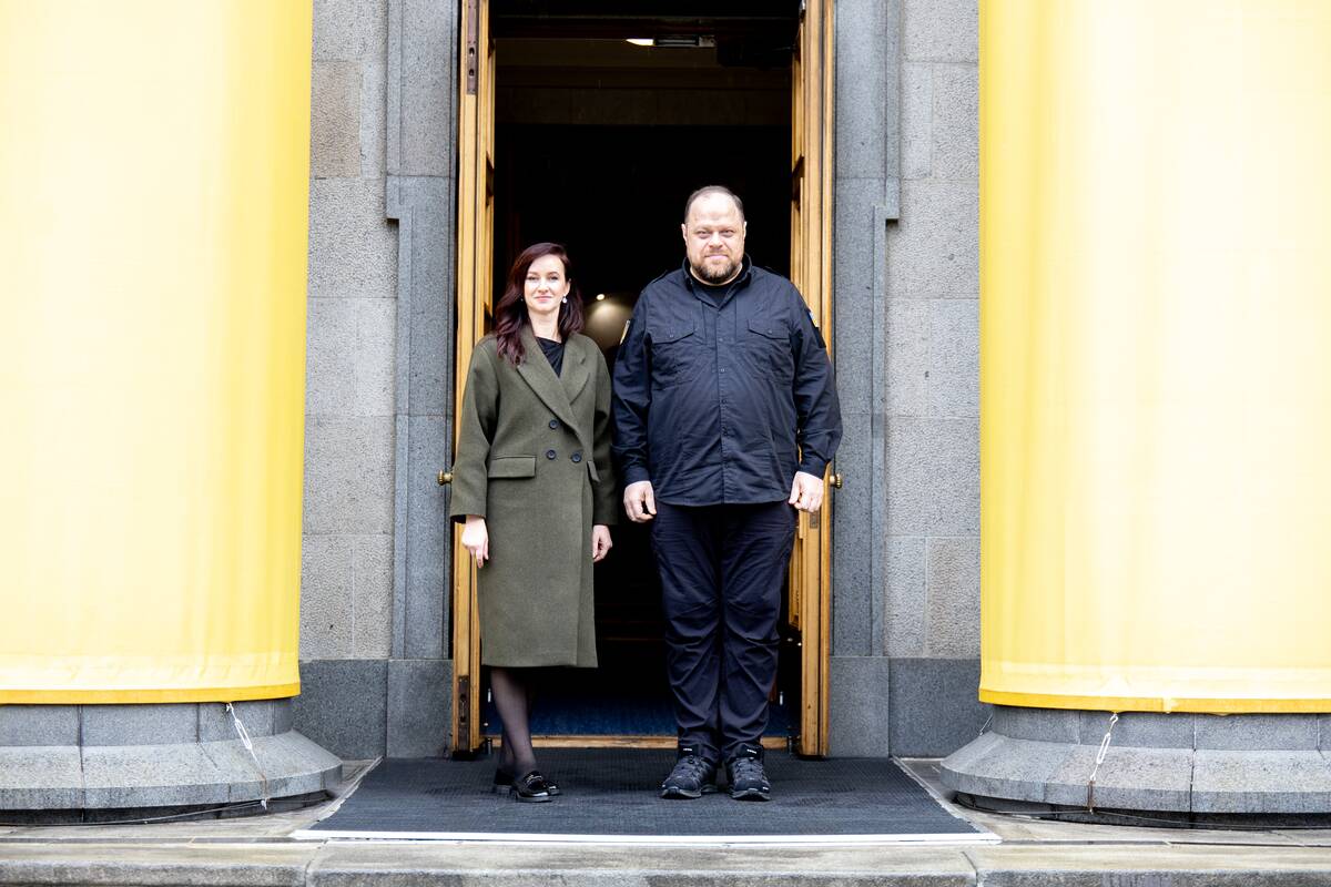 Premjerės vizitas Ukrainoje