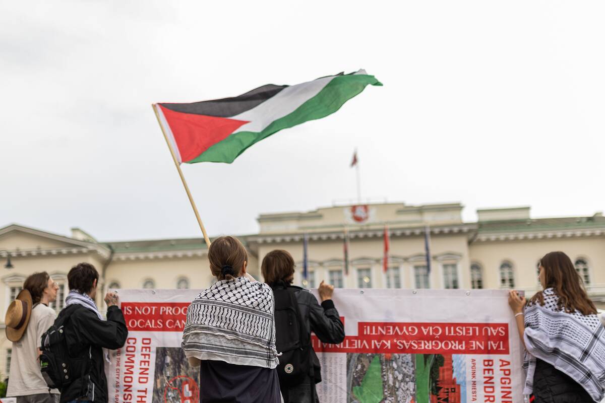 Siūlomoje rezoliucijoje – Palestinos valstybės pripažinimas
