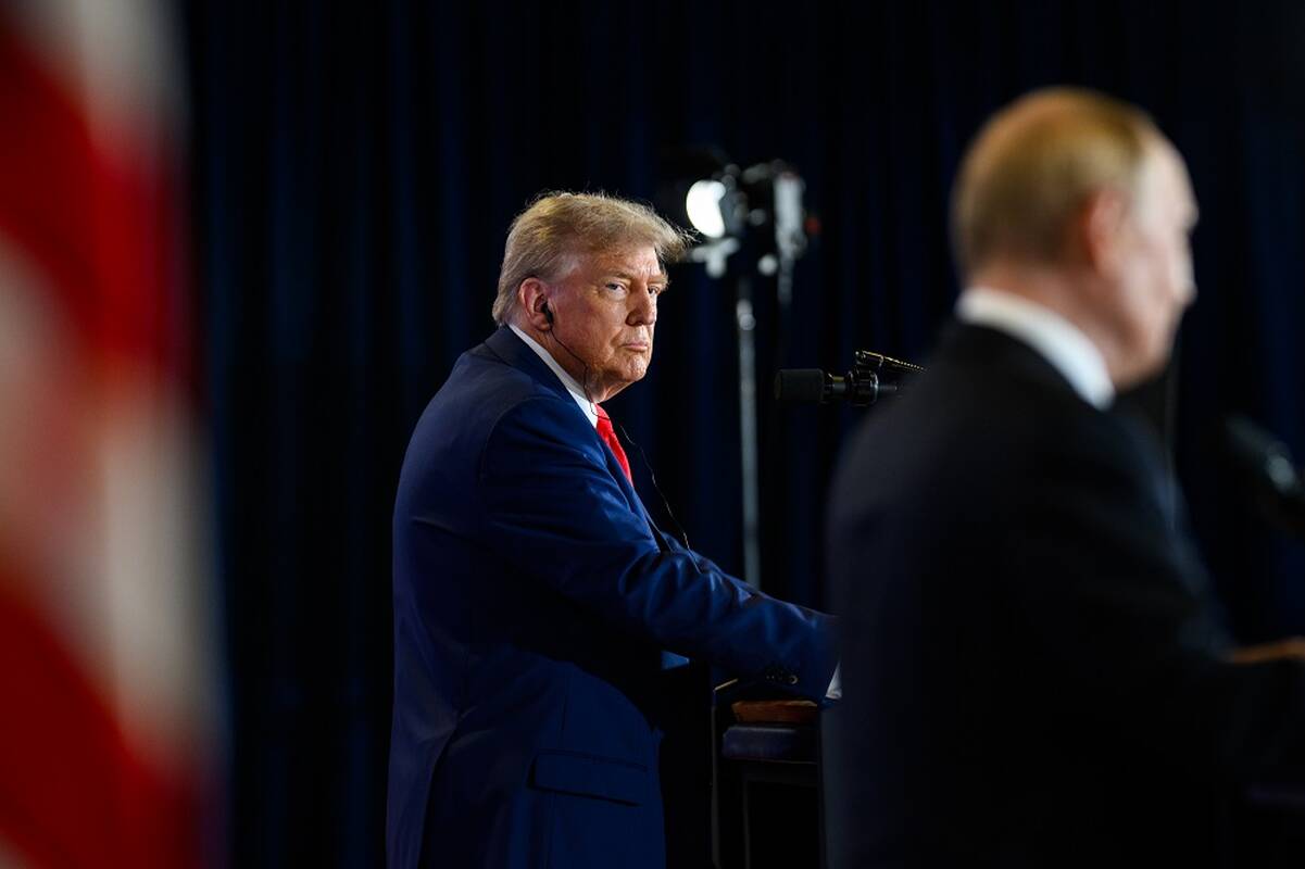 Donaldas Trumpas ir Vladimiras Putinas