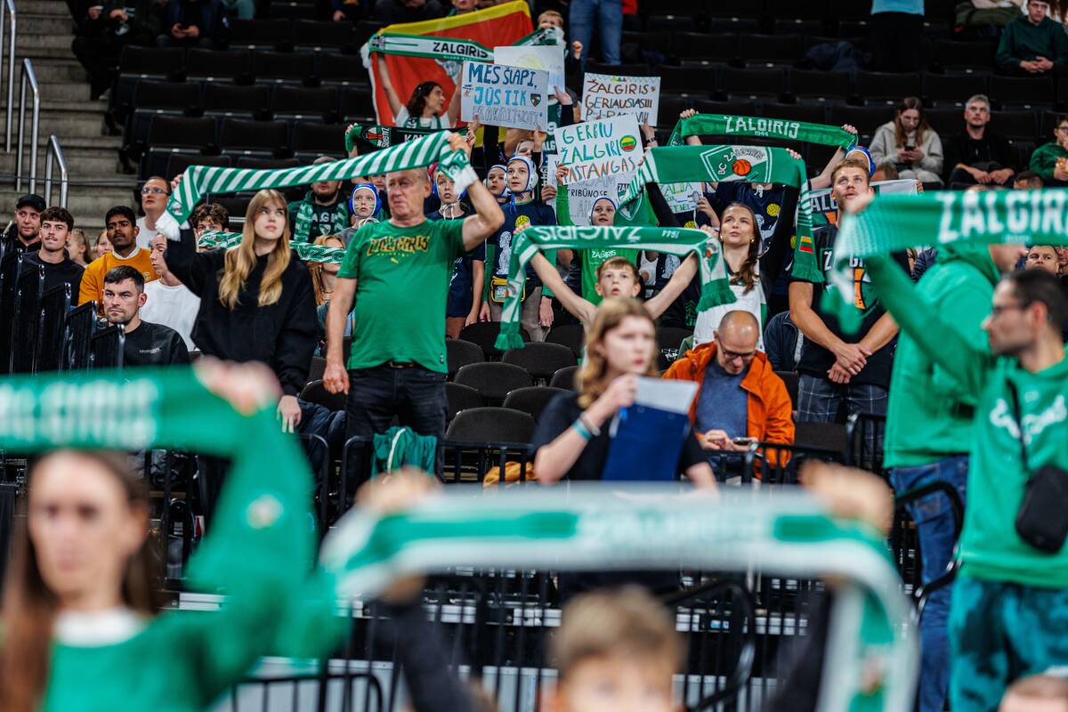 LKL rungtynėse Kaune susitiko Kauno „Žalgiris“ ir Utenos „Juventus“