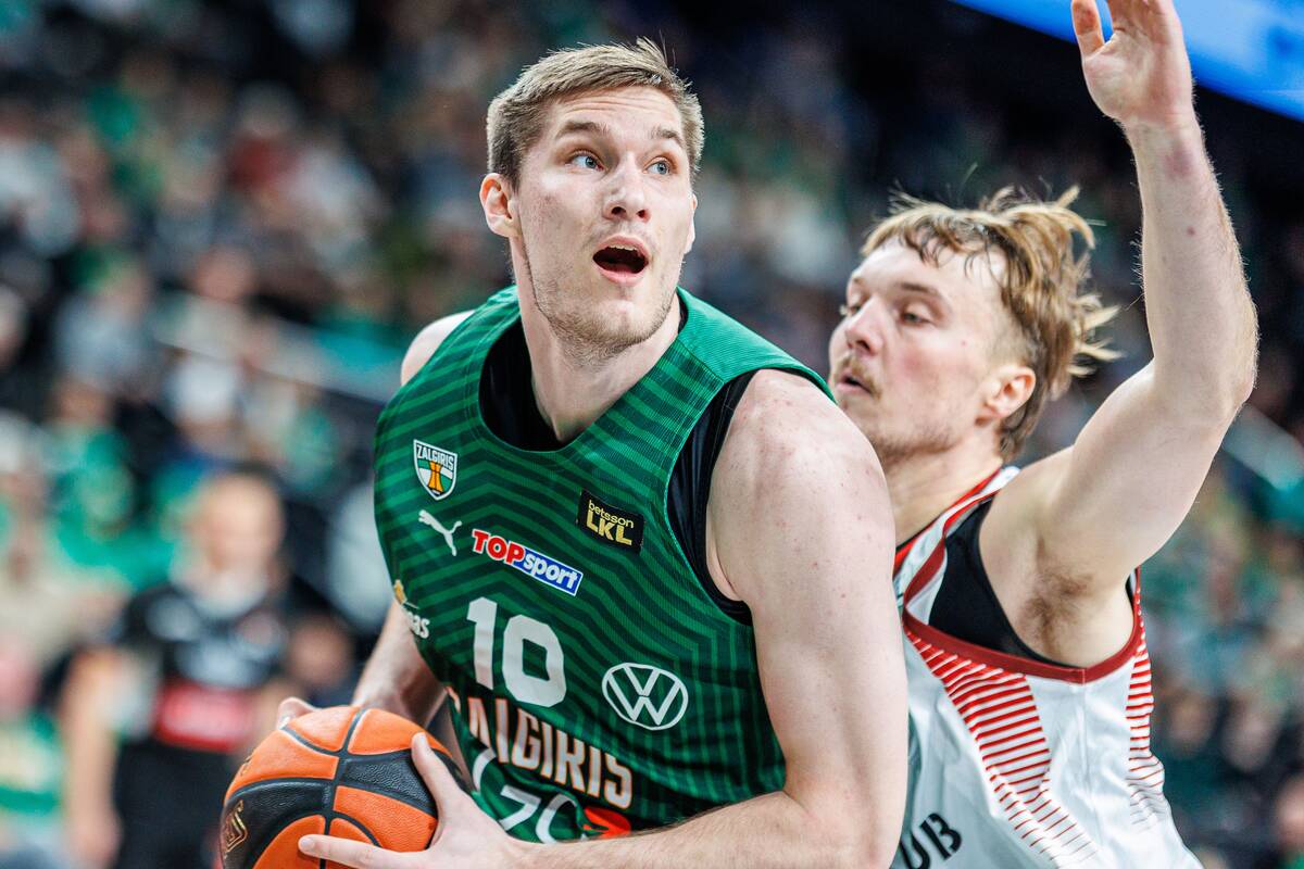 LKL rungtynėse Kaune susitiko Kauno „Žalgiris“ ir Utenos „Juventus“
