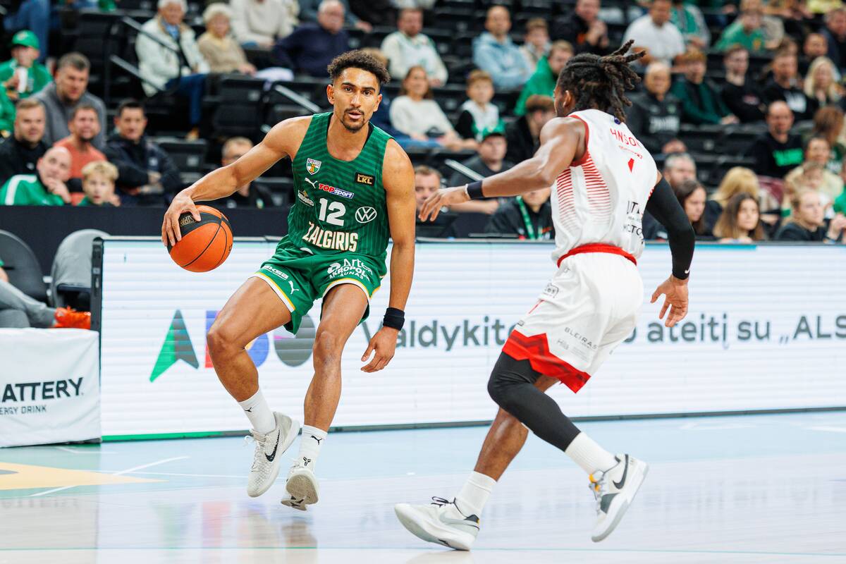LKL rungtynėse Kaune susitiko Kauno „Žalgiris“ ir Utenos „Juventus“