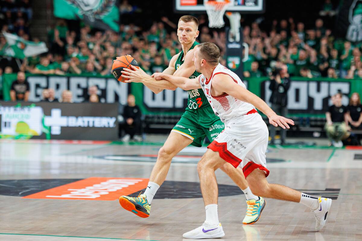 LKL rungtynėse Kaune susitiko Kauno „Žalgiris“ ir Utenos „Juventus“