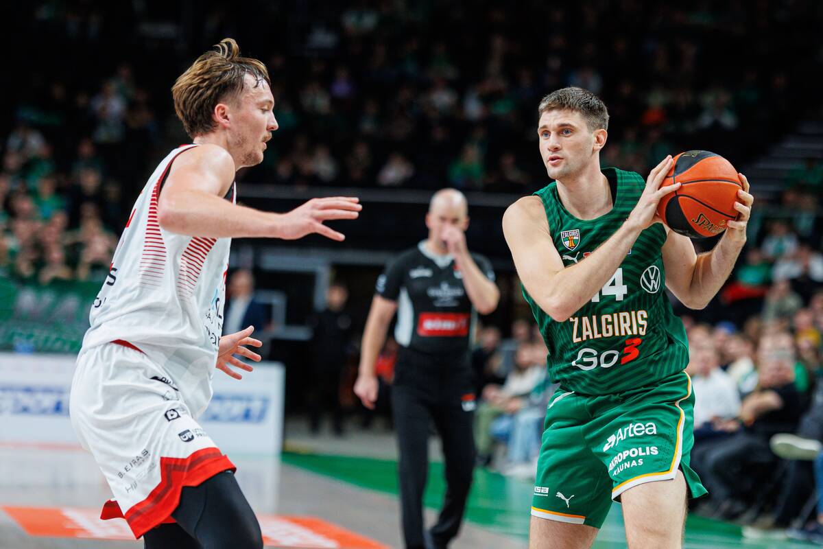 LKL rungtynėse Kaune susitiko Kauno „Žalgiris“ ir Utenos „Juventus“