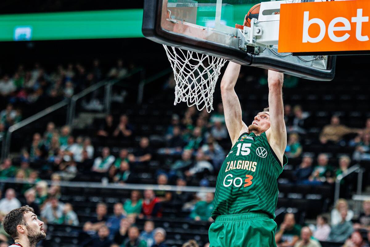 LKL rungtynėse Kaune susitiko Kauno „Žalgiris“ ir Utenos „Juventus“