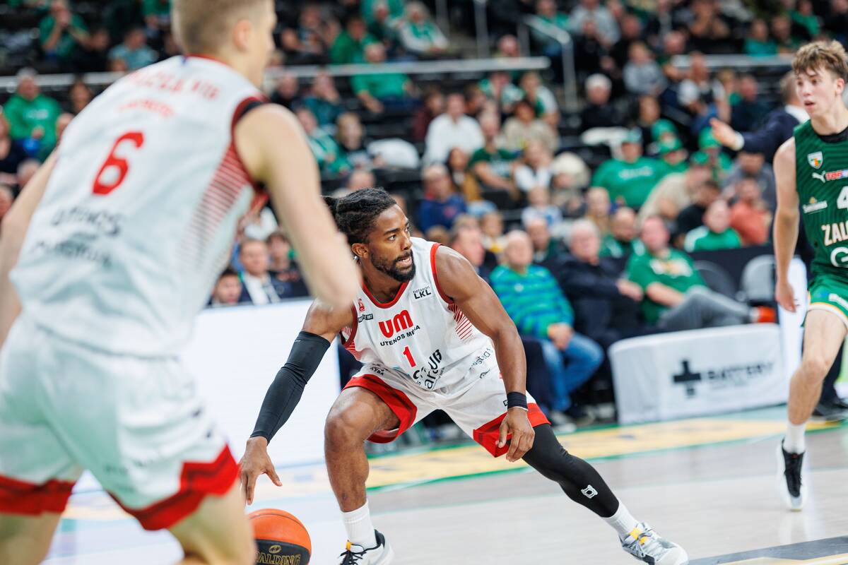 LKL rungtynėse Kaune susitiko Kauno „Žalgiris“ ir Utenos „Juventus“