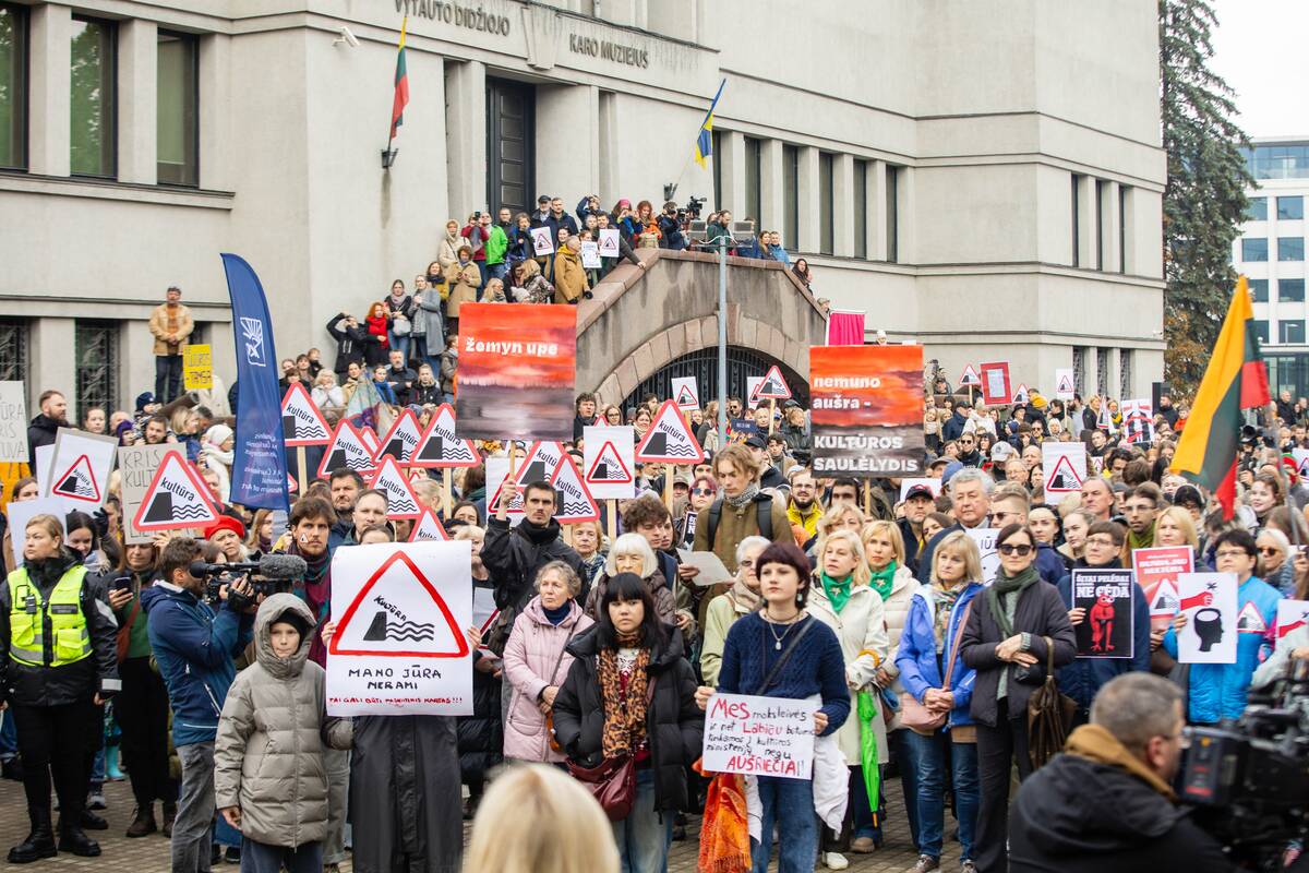 Kaune – kultūros protesto iniciatyvinės grupės steigiamasis susitikimas