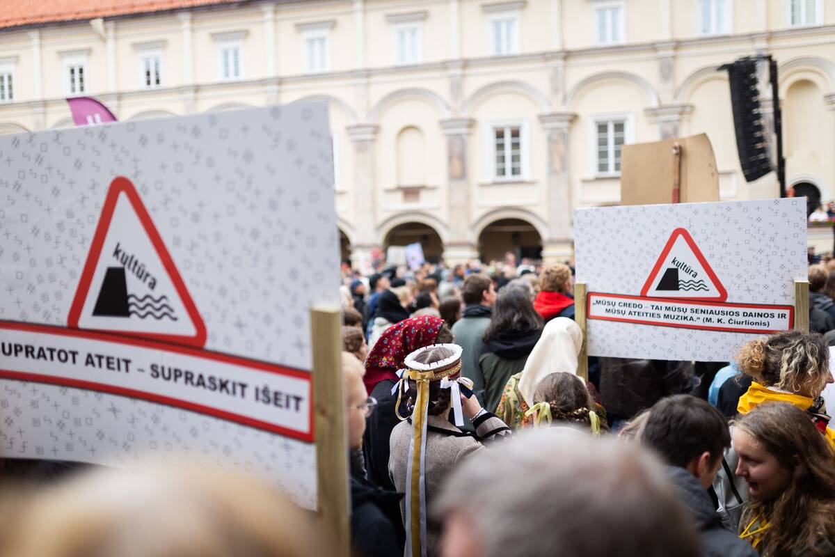 Žemaitaitis toliau įžeidinėja kultūrininkus: jie vakar rėkė, cypė, klykė, baubė