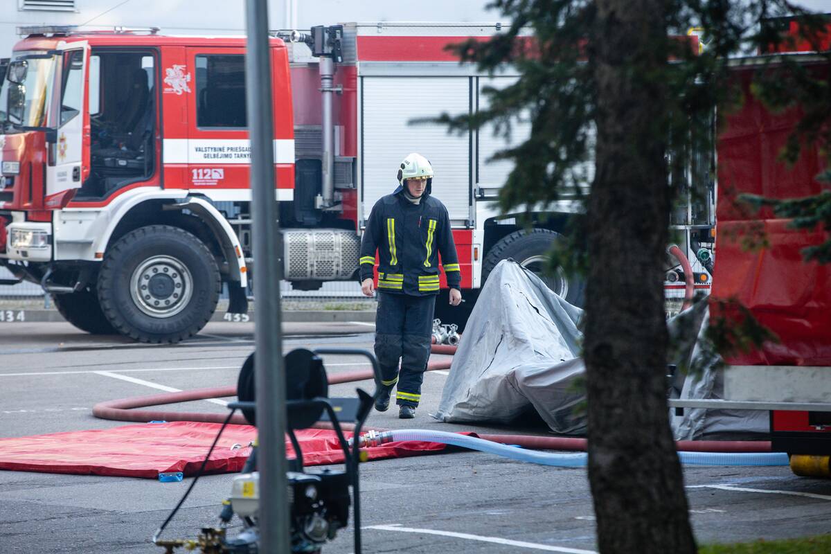 Civilinės saugos pratybos Kauno klinikose