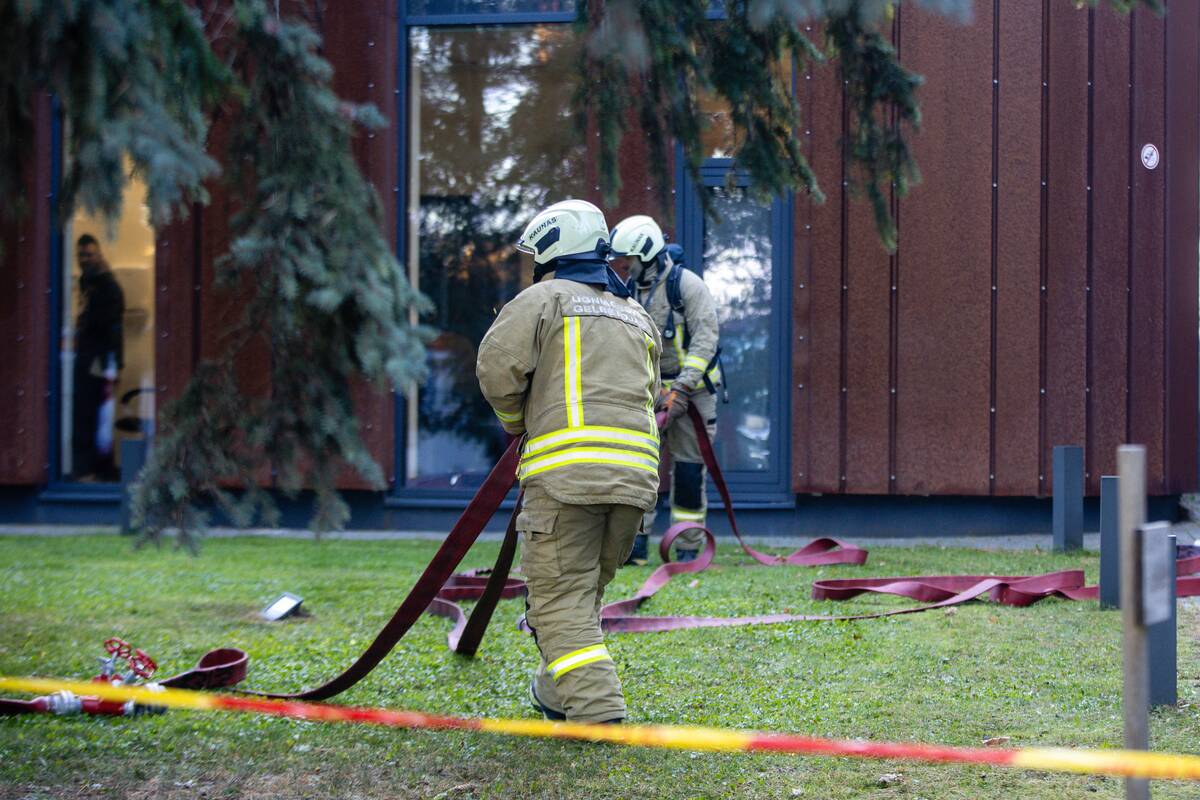 Civilinės saugos pratybos Kauno klinikose