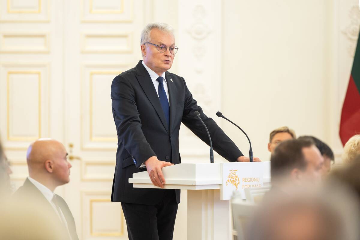 Prezidentūroje vyko septintasis Regionų forumas