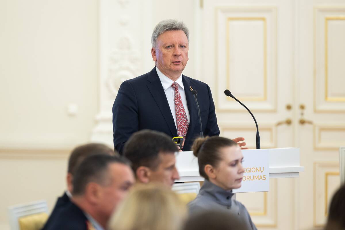 Prezidentūroje vyko septintasis Regionų forumas