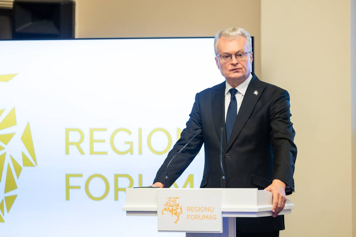 Prezidentūroje vyko septintasis Regionų forumas