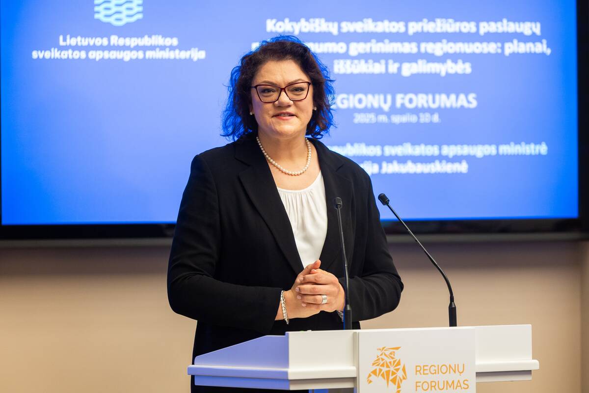 Prezidentūroje vyko septintasis Regionų forumas