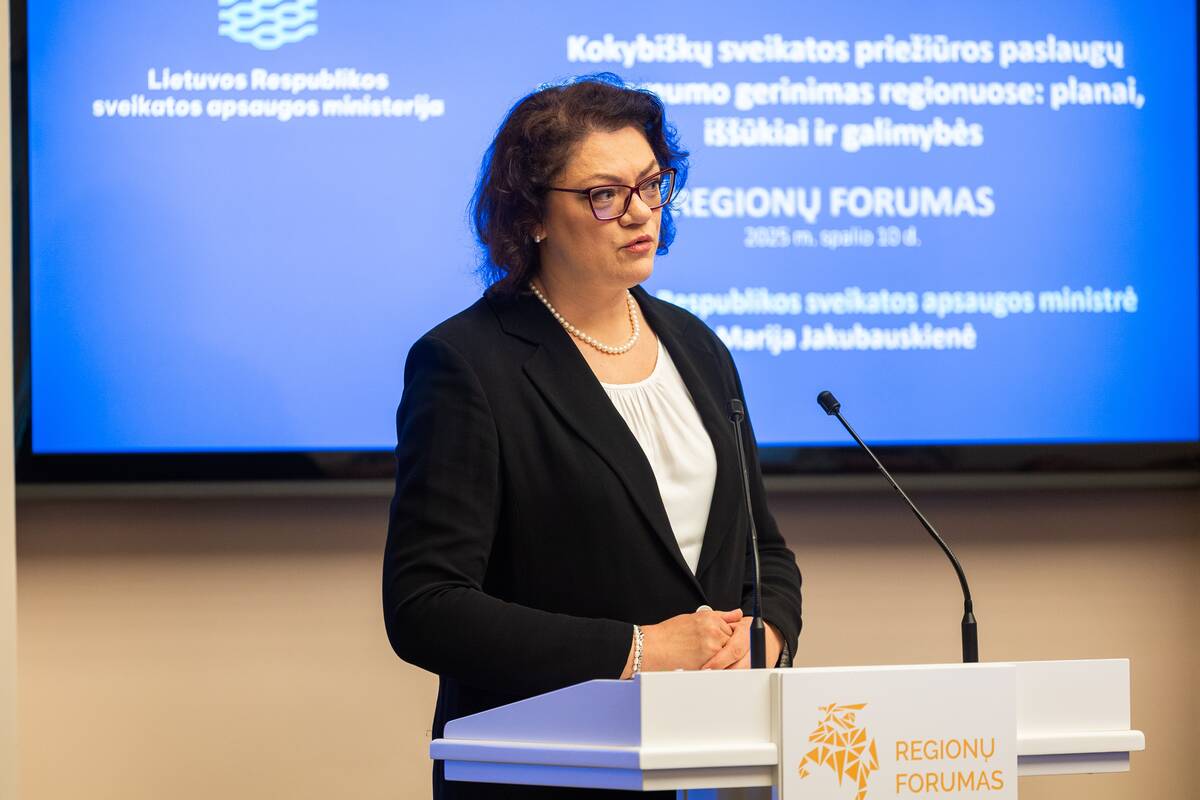 Prezidentūroje vyko septintasis Regionų forumas