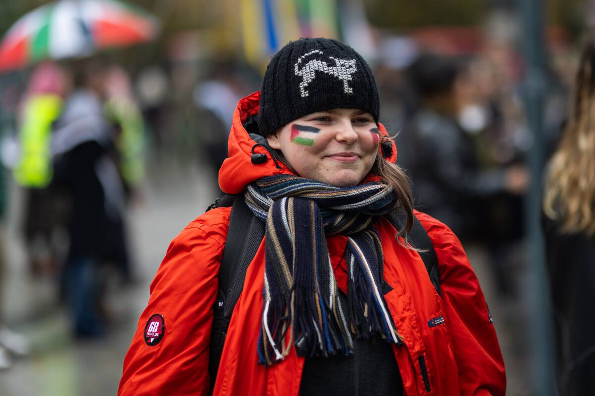 Vilniuje vyko protestas „2 metai genocido: užtenka tylėti!“