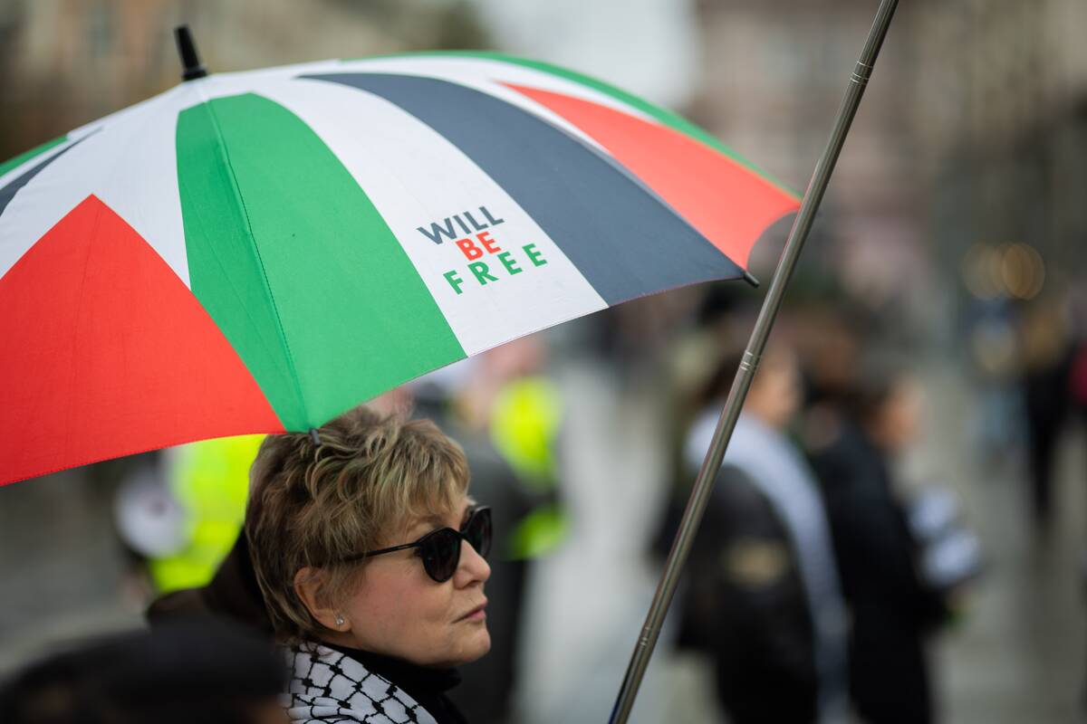 Vilniuje vyko protestas „2 metai genocido: užtenka tylėti!“