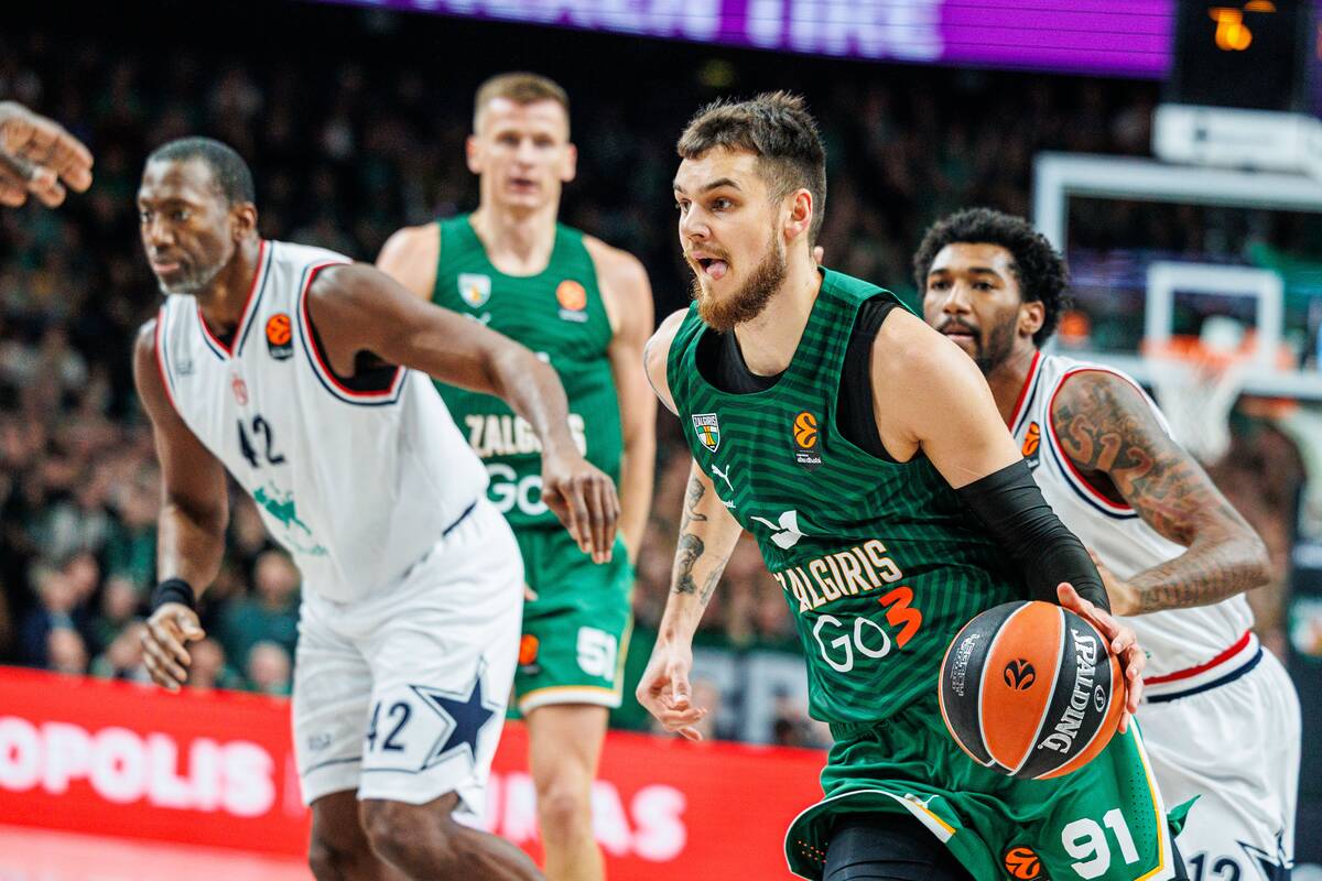 Eurolyga: Kauno „Žalgiris“ – Milano „Emporio Armani“