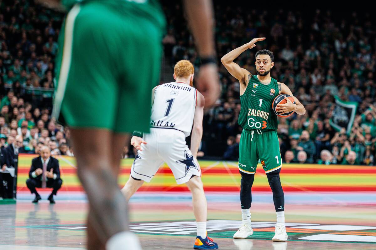 Eurolyga: Kauno „Žalgiris“ – Milano „Emporio Armani“