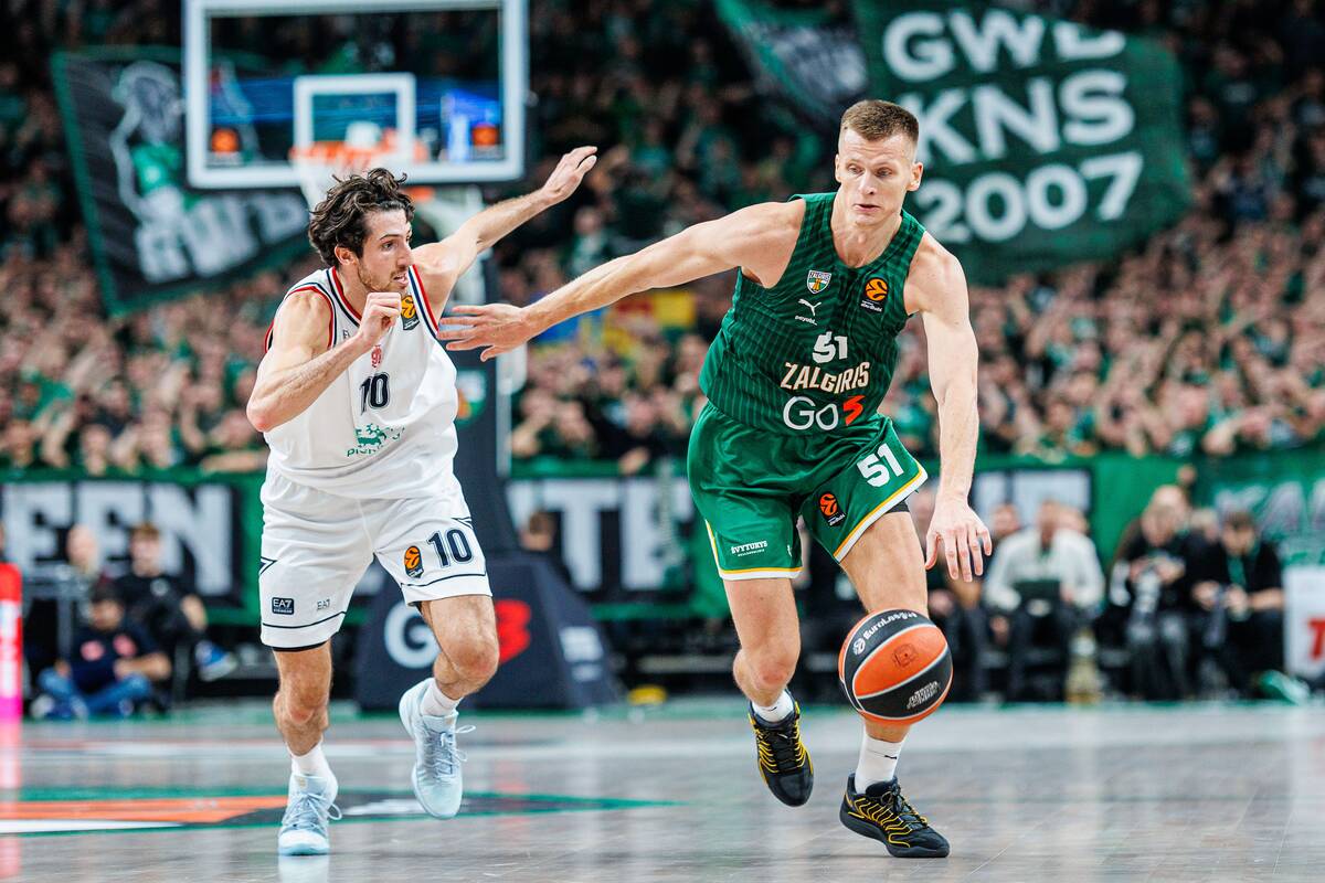 Eurolyga: Kauno „Žalgiris“ – Milano „Emporio Armani“