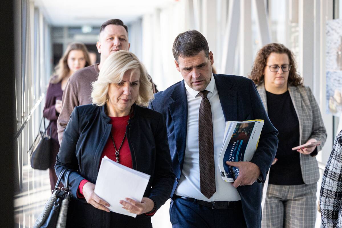 2026 metų biudžeto pateikimas Seime