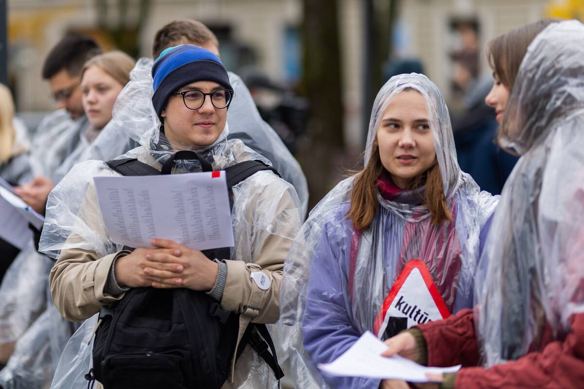 Protestas „Mes esame kultūra“