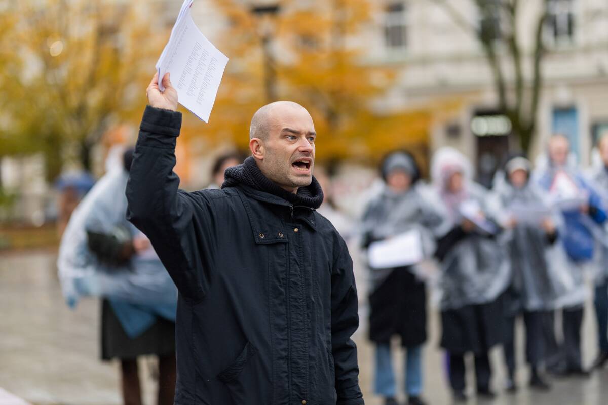 Protestas „Mes esame kultūra“