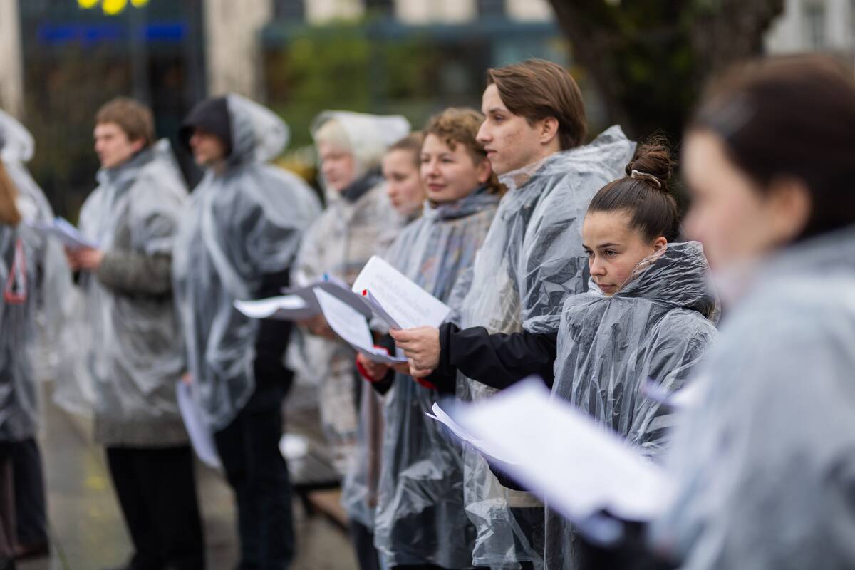 Protestas „Mes esame kultūra“