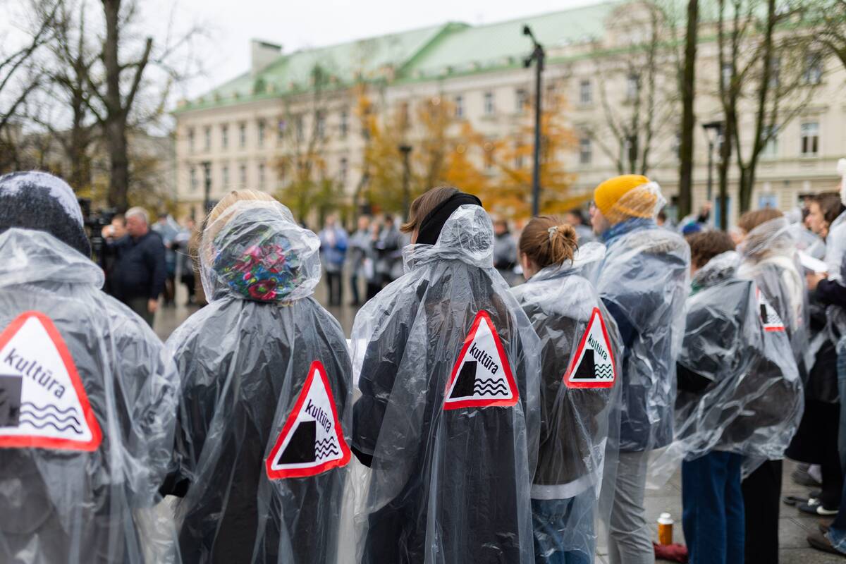 Protestas „Mes esame kultūra“