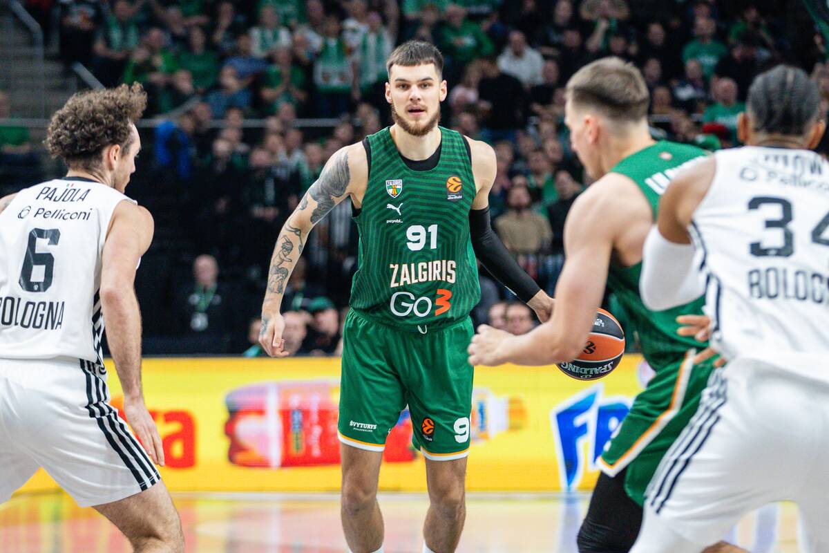 Eurolyga: Kauno „Žalgiris“ – Bolonijos „Virtus“