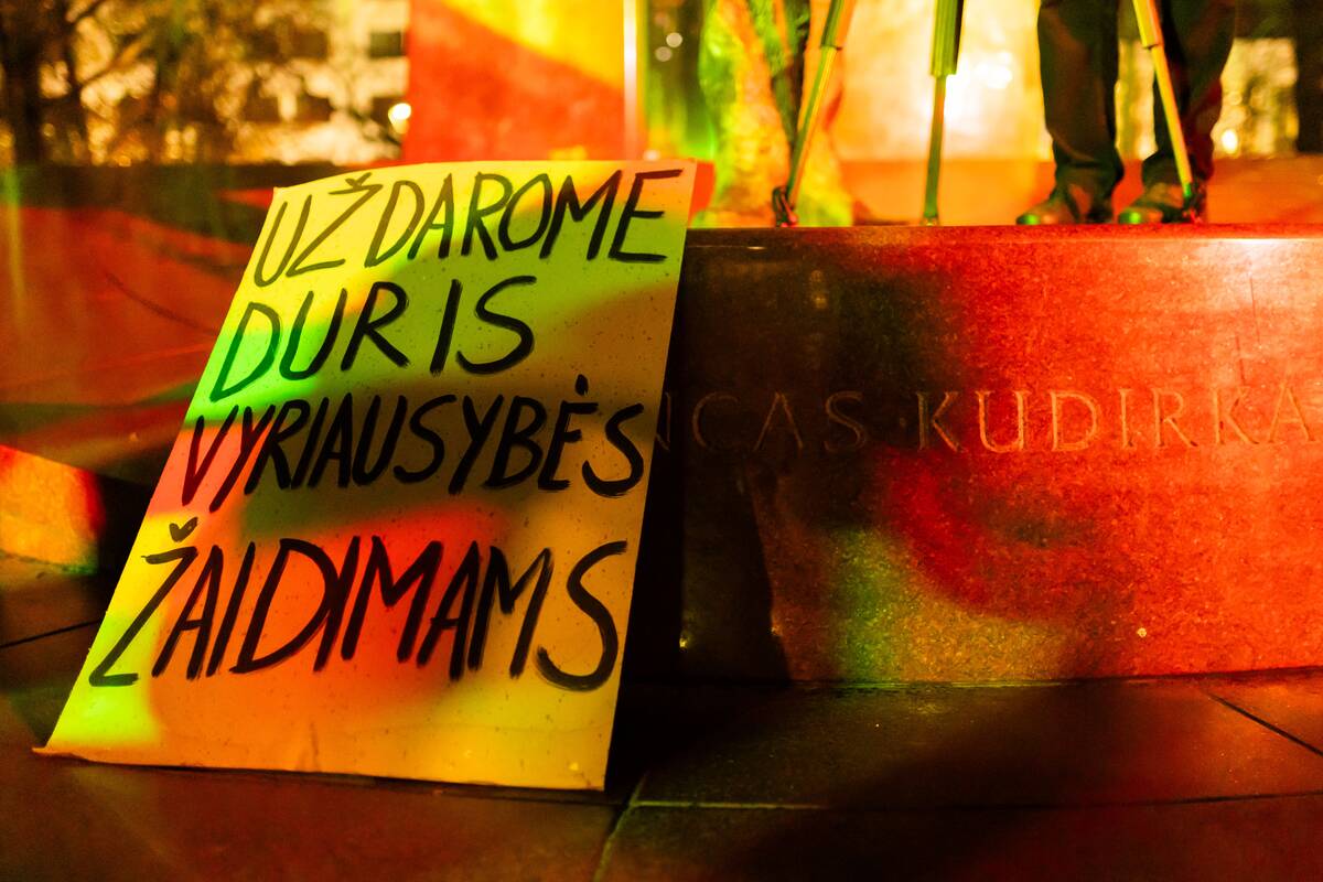 Kultūros bendruomenės protestas