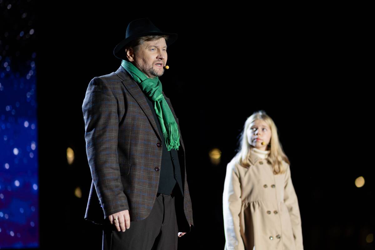 Muzikinis-vaidybinis koncertas Sereikiškių parke esančiame Šventaragio slėnyje