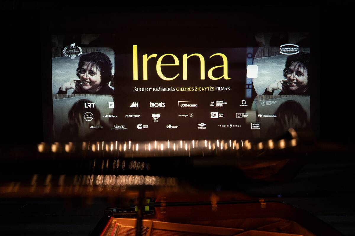 Giedrės Žickytės filmo „Irena“ premjera
