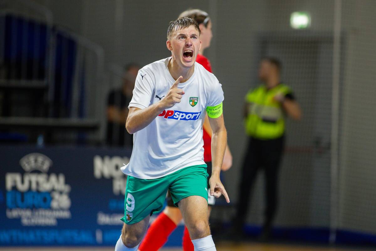 Justinas Zagurskas prieš UEFA Futsal Čempionų lygą: kovosime dėl vietos Elitiniame etape