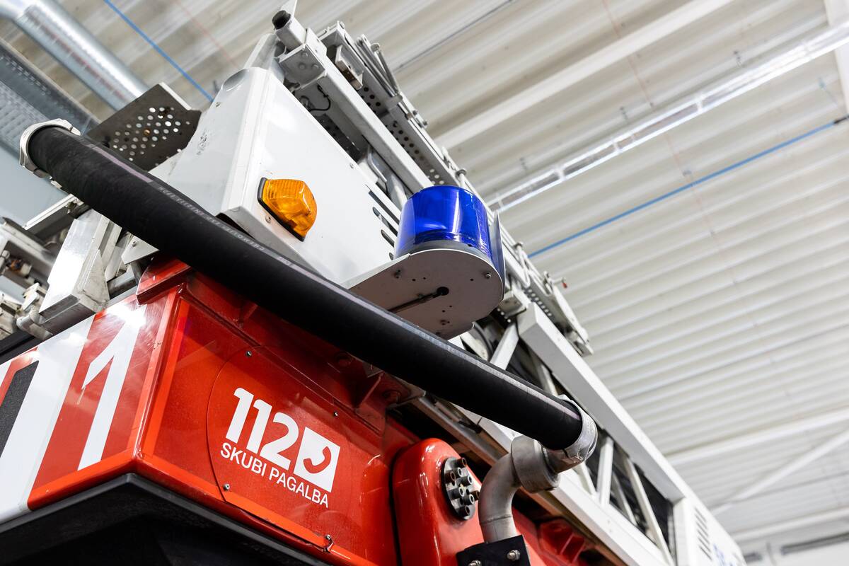 Biržų rajone prie vairo pagautas neblaivus ugniagesys