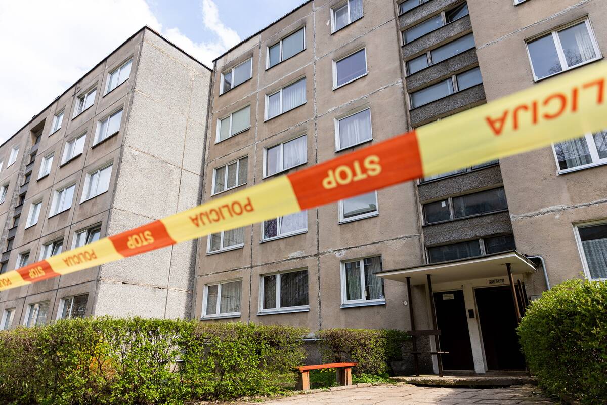 Prie daugiabučio Vilniuje – 19-metės lavonas
