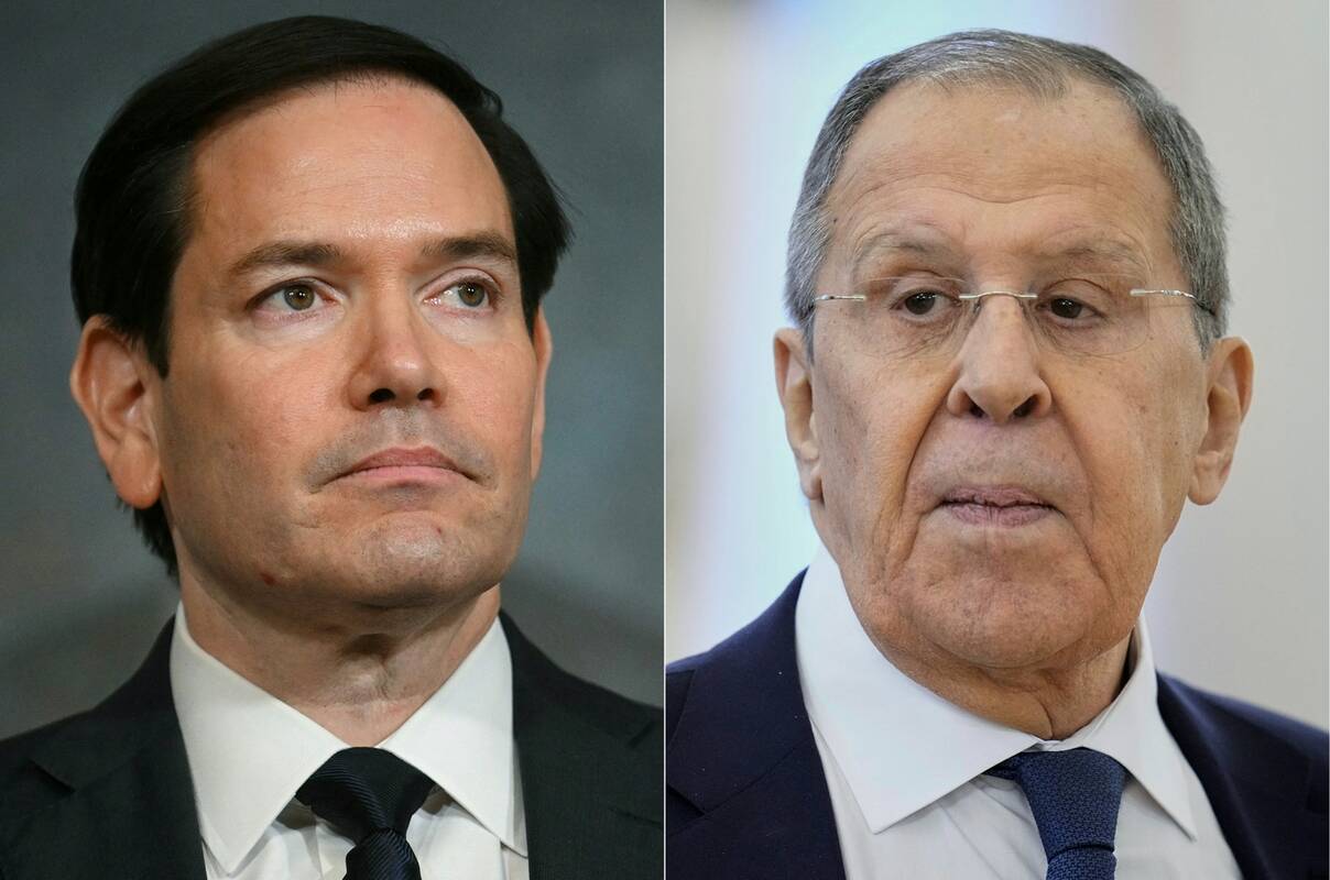 Marco Rubio ir Sergejus Lavrovas