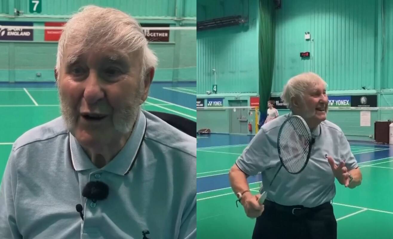 „Raketės ant vinies nekabinsiu“: 88-erių badmintono treneris nesiruošia sustoti 