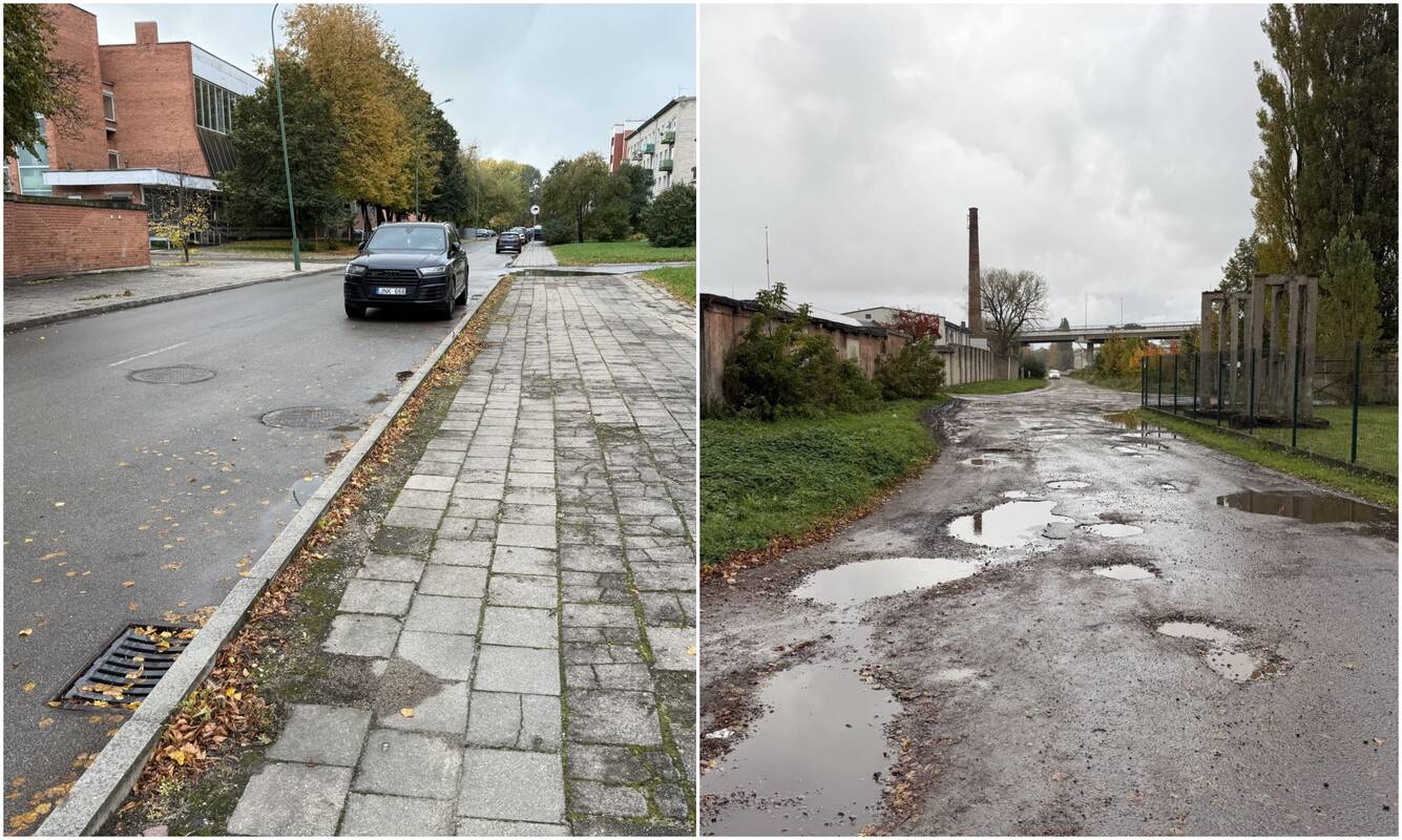 Jungtis: duobėtos Danės ir Liepų gatvės bus sujungtos nauja jungtimi, atsiras pėsčiųjų ir dviračių takai, bus paklota nauja danga.