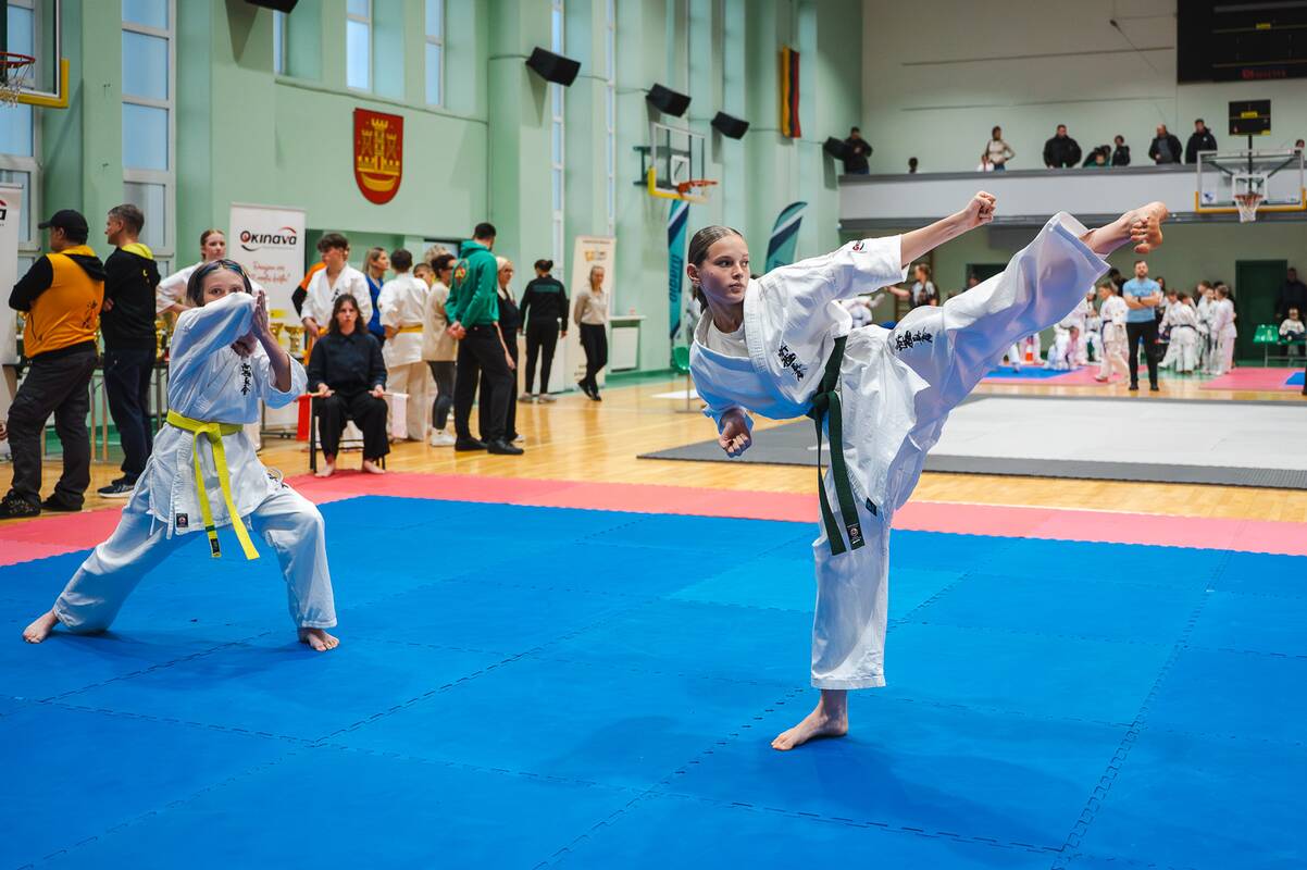 Sporto klubas „Okinava” jau 20 kartą Klaipėdoje organizavo tradicines Vakarų Lietuvos kyokushin karate varžybas.