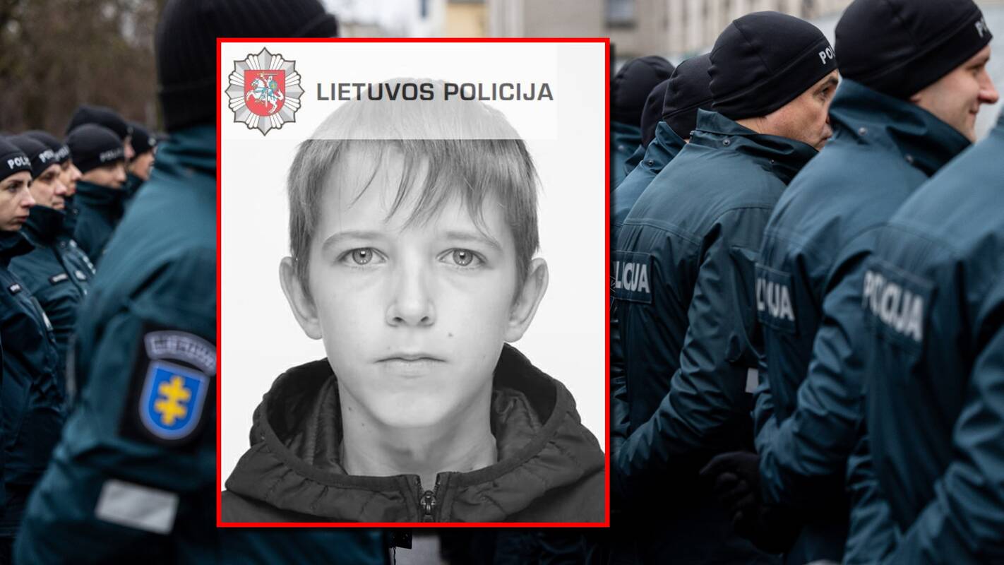 Policijos pareigūnai sukelti ant kojų: išėjęs į mokyklą dingo paauglys Drąsius