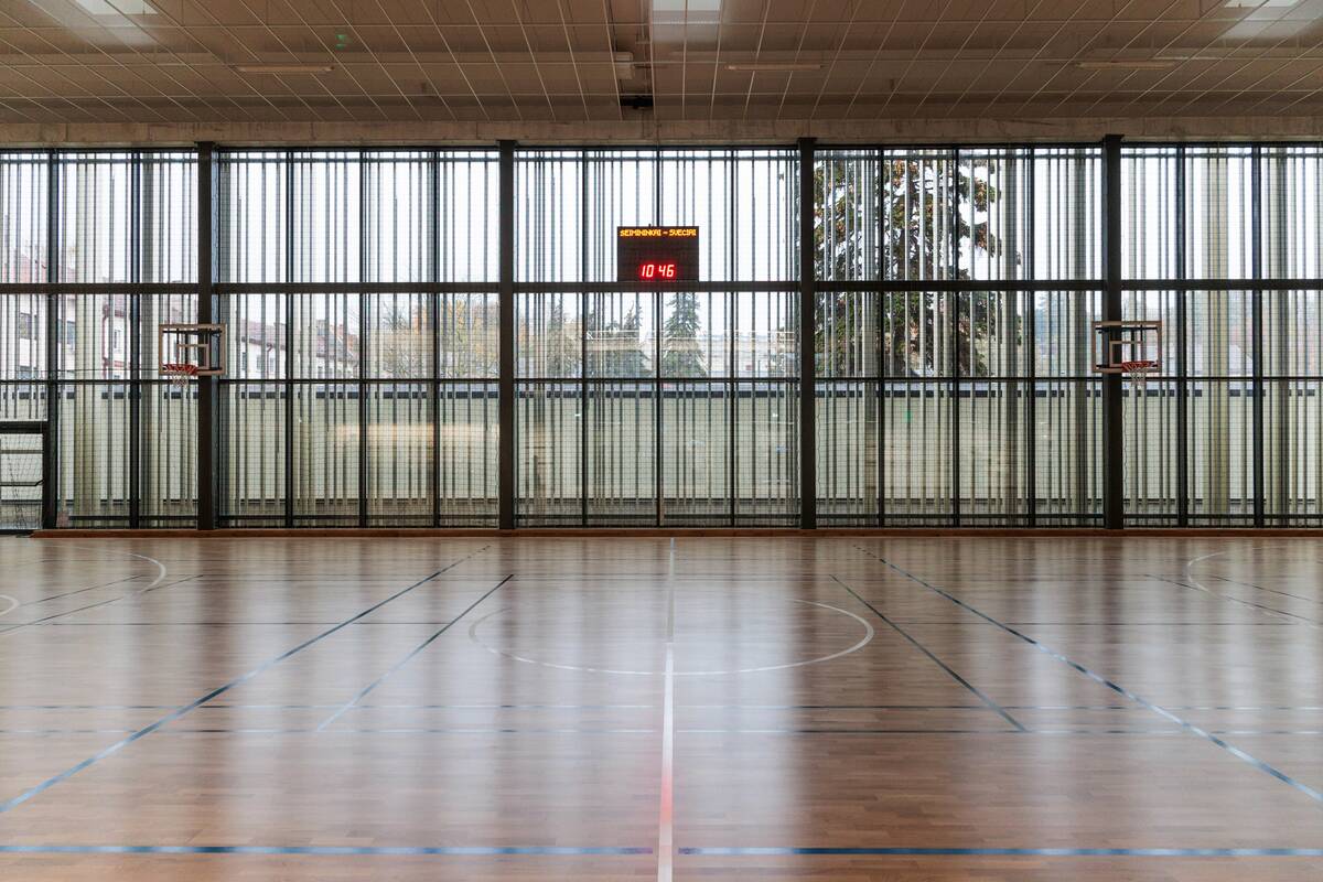 Kauno Maironio gimnazijos sporto salės atidarymas
