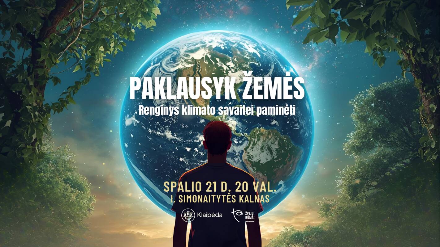 Klaipėdiečiai kviečiami dalyvauti Klimato savaitės 2025 renginiuose